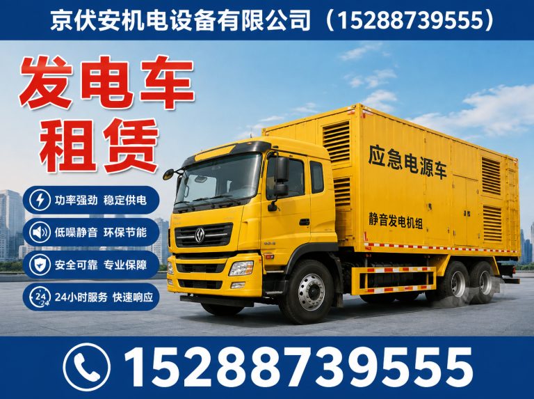 新余发电机出租展示图